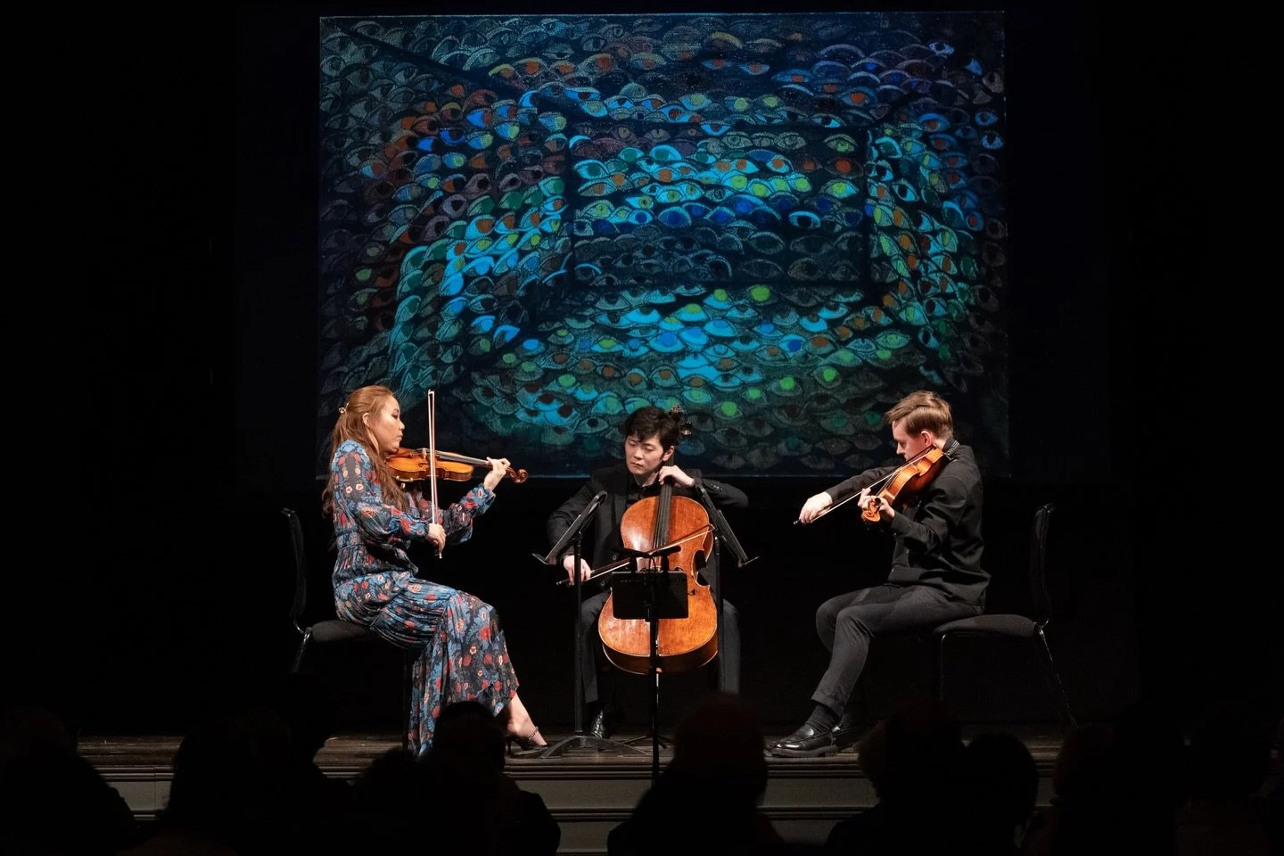 Our season came to a close in the company of our longtime collaborators: Stella Chen (violin), Matthew Lipman (viola), and Brannon Cho (cello).

There is something profoundly special about hearing artists with such mastery of their craft and depth of
