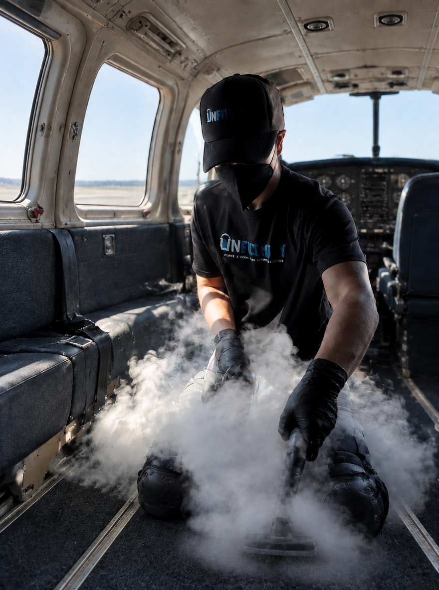 Bay Area aircraft steam cleaning