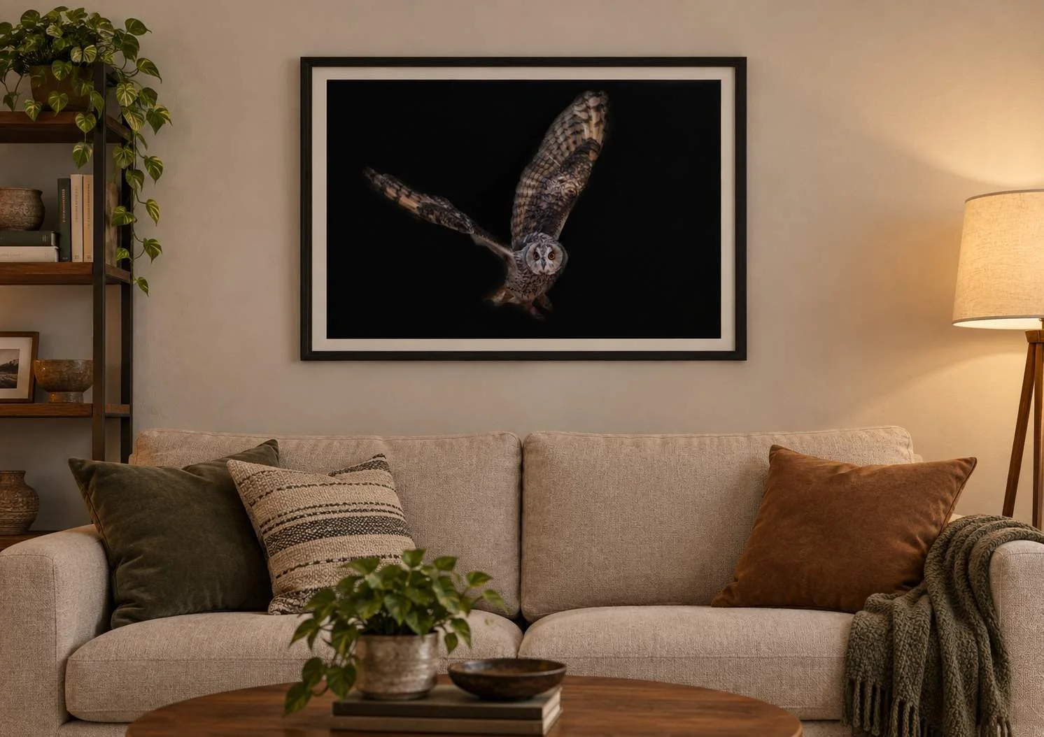 _T7A9309 - Tawny Owl - On a wall.jpg