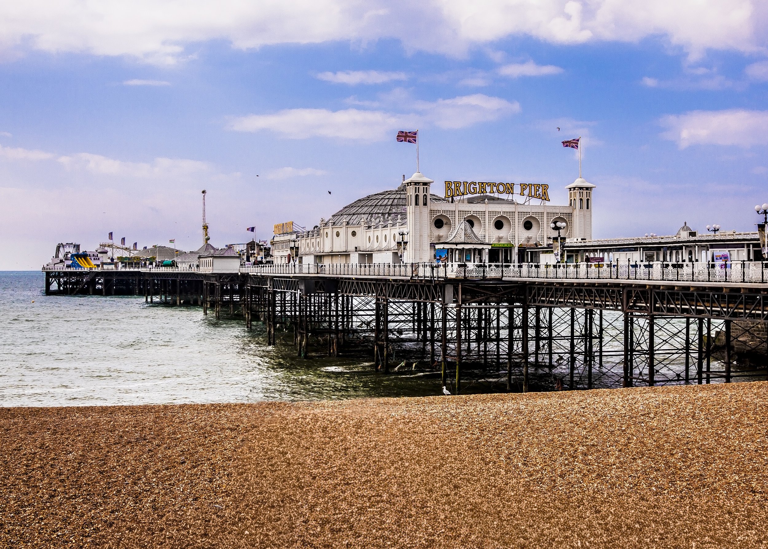 Brighton's Palace Pier (16 x 24 inch) Artist-Grade Canvas Print