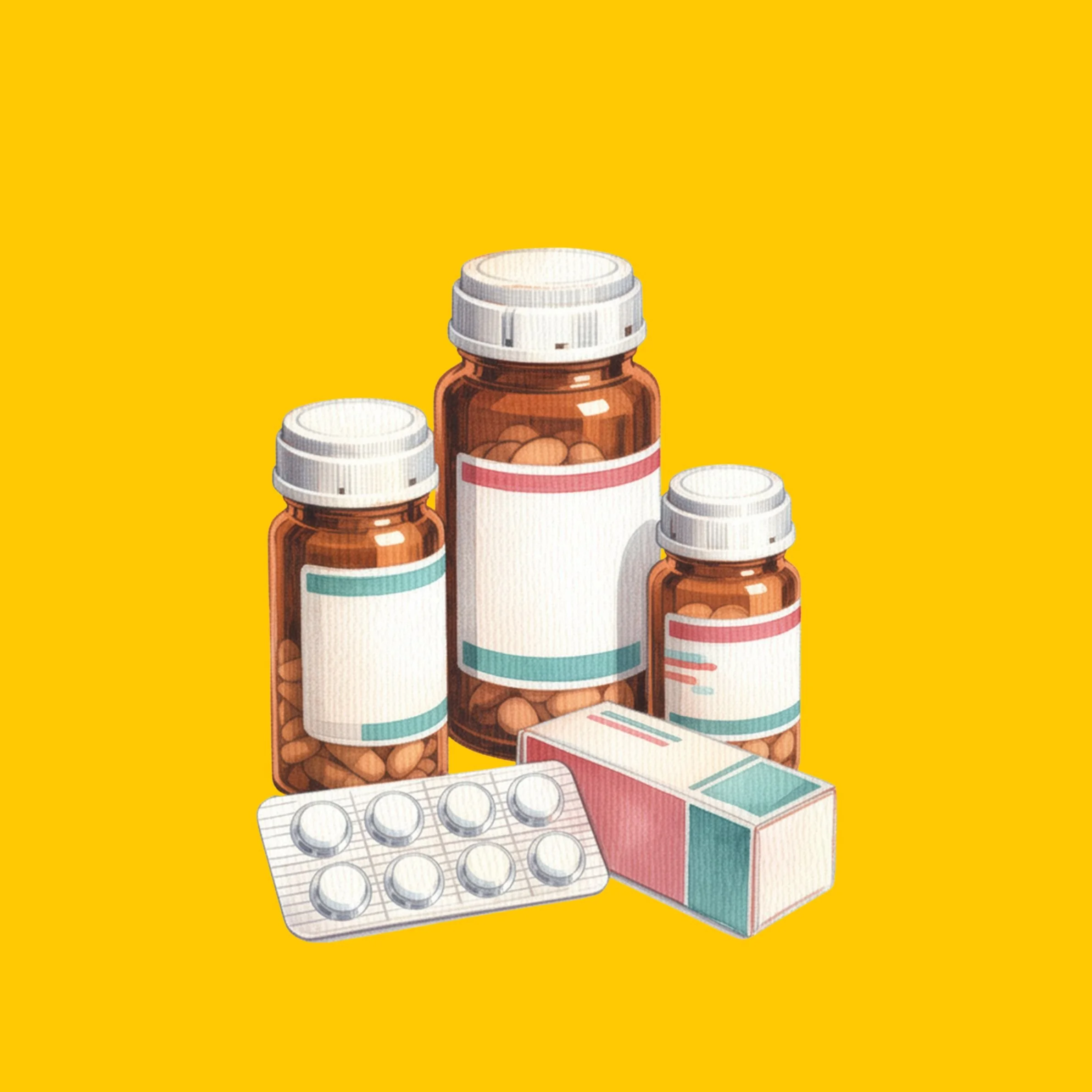 Lääkkeitä ja hoitotarvikkeita klinikalle