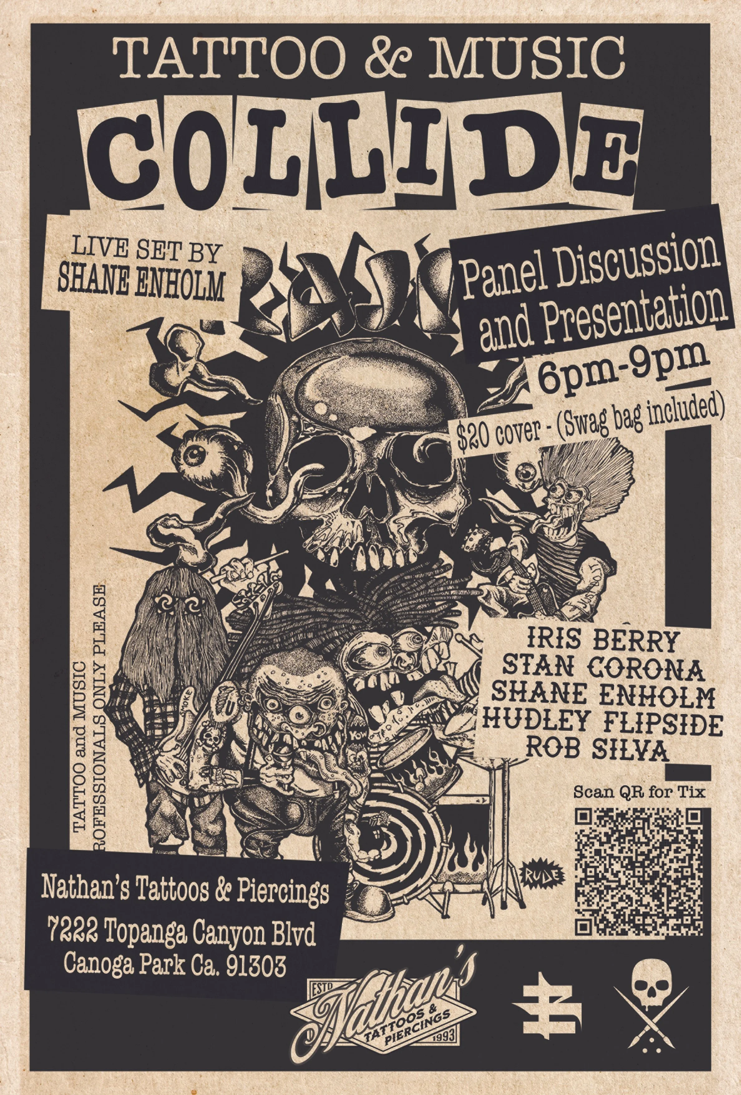 Tattoos & Music Collide Panel Discussion April 2025