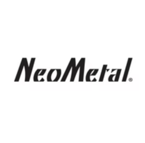 NeoMetal logo in black text on a white background.