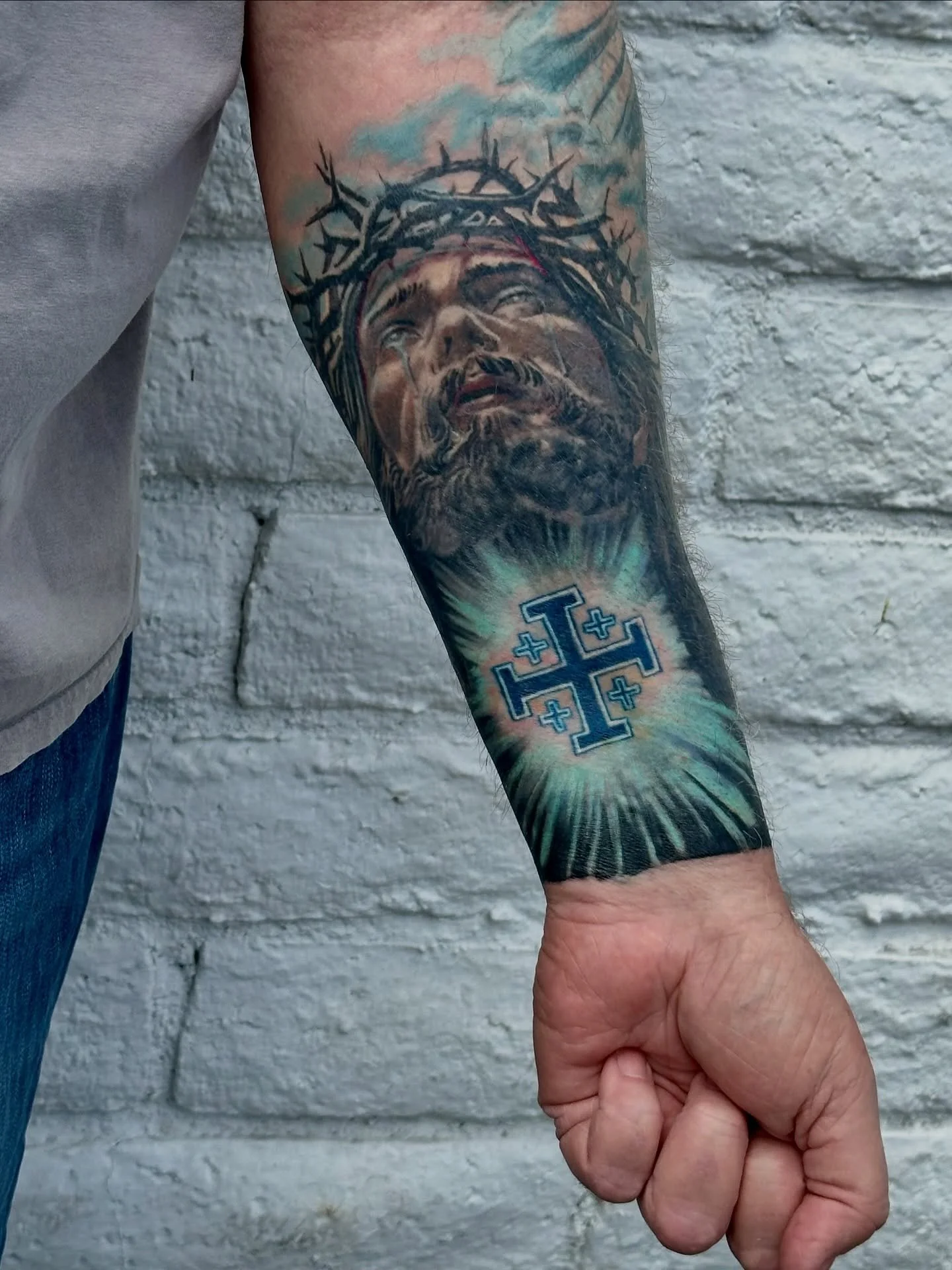 Cover up piece by @javier_pina_tattoos ✝️ 

#coveruptattoos #tattooideas #tattoosofig #tattooshop