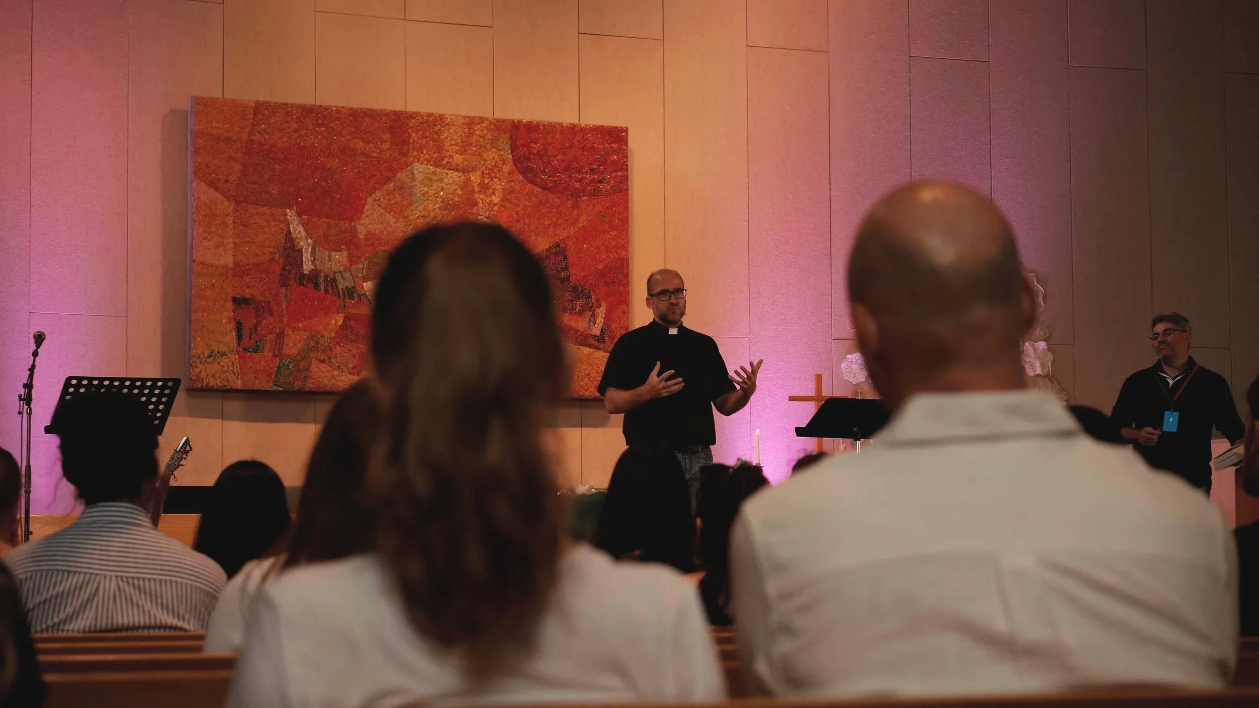 Samuel Vogel, our senior pastor.