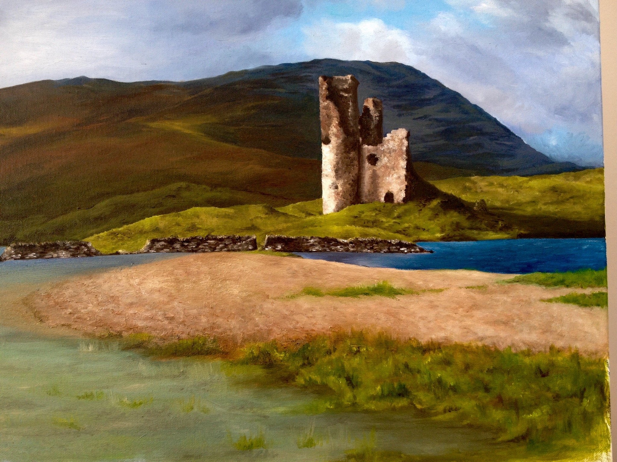 Mounted Print - Castle