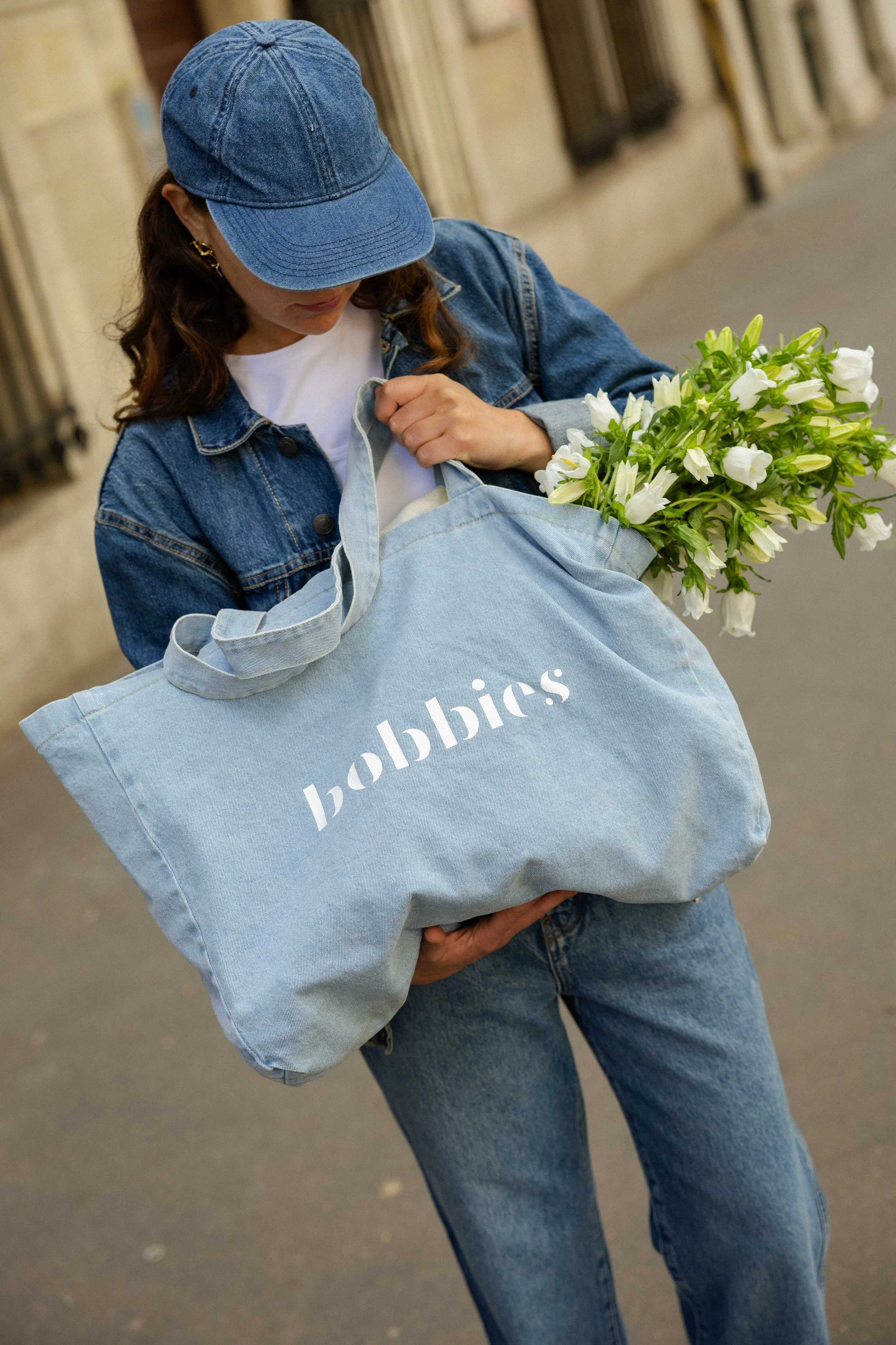 Photographie lookbook mode et accessoires denim — studio nepita
