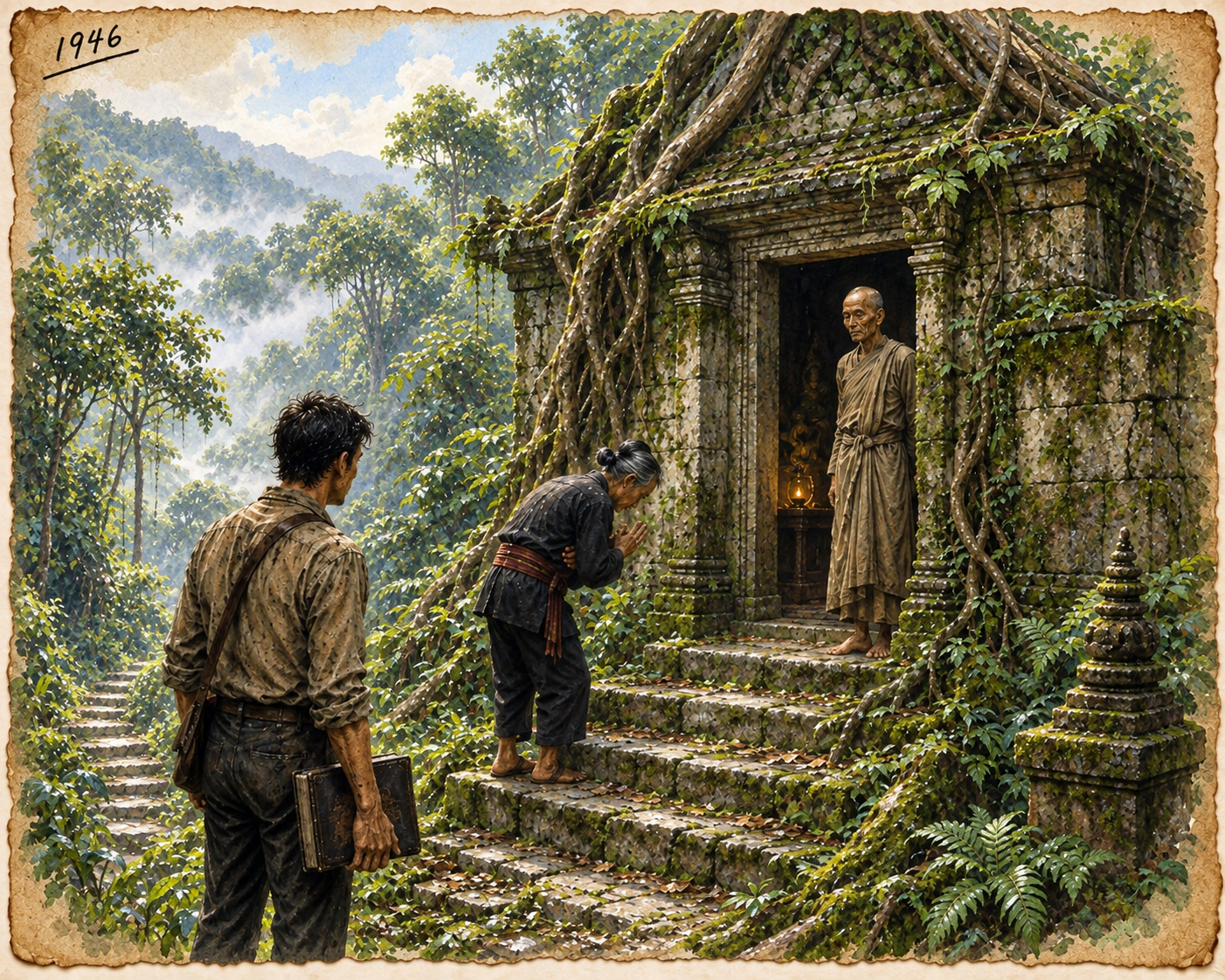 The Temple Beyond Mae On — An old monk remembers what others chose to forget.