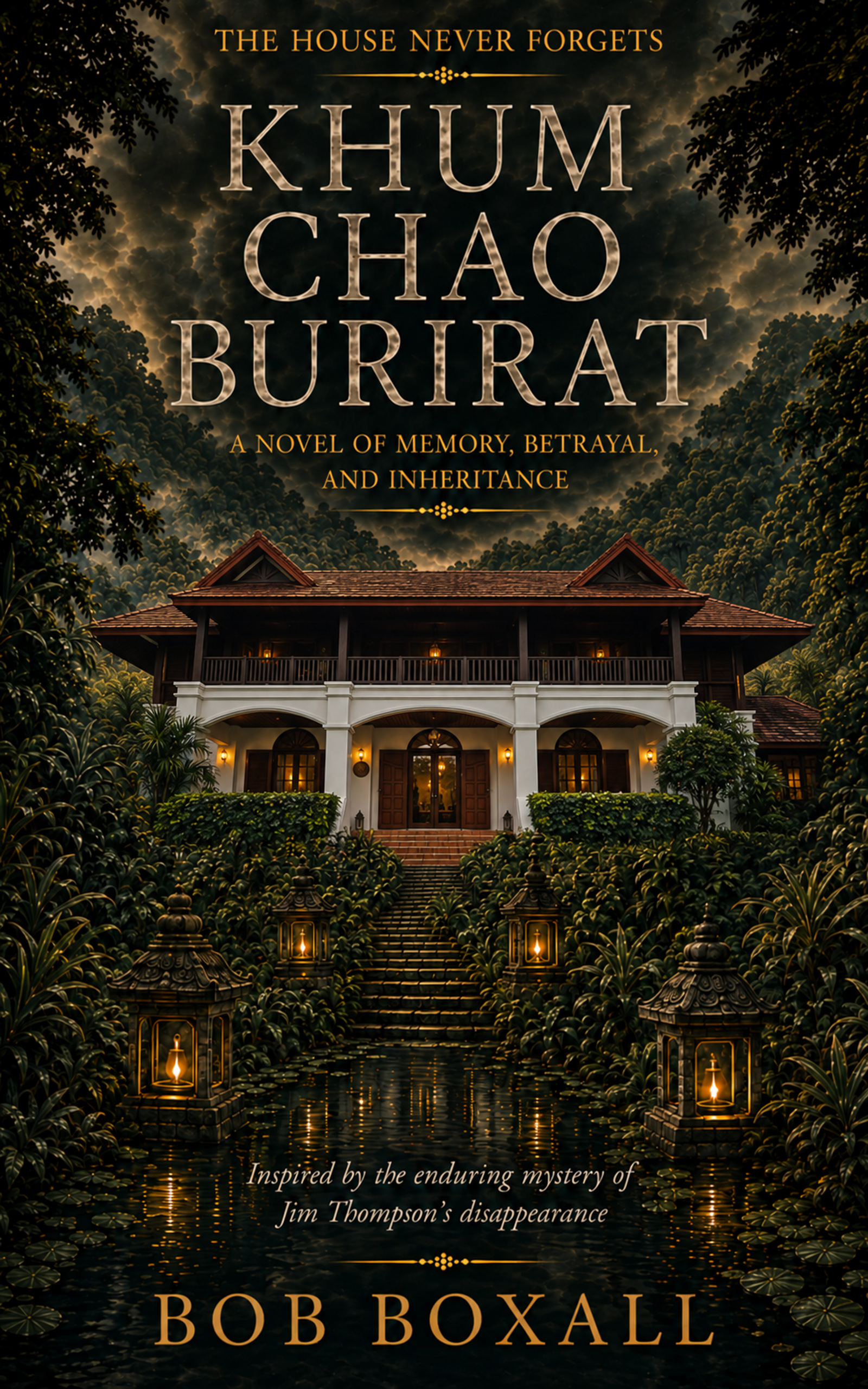 Book cover for Khum Chao Burirat: The House Never Forgets by Bob Boxall