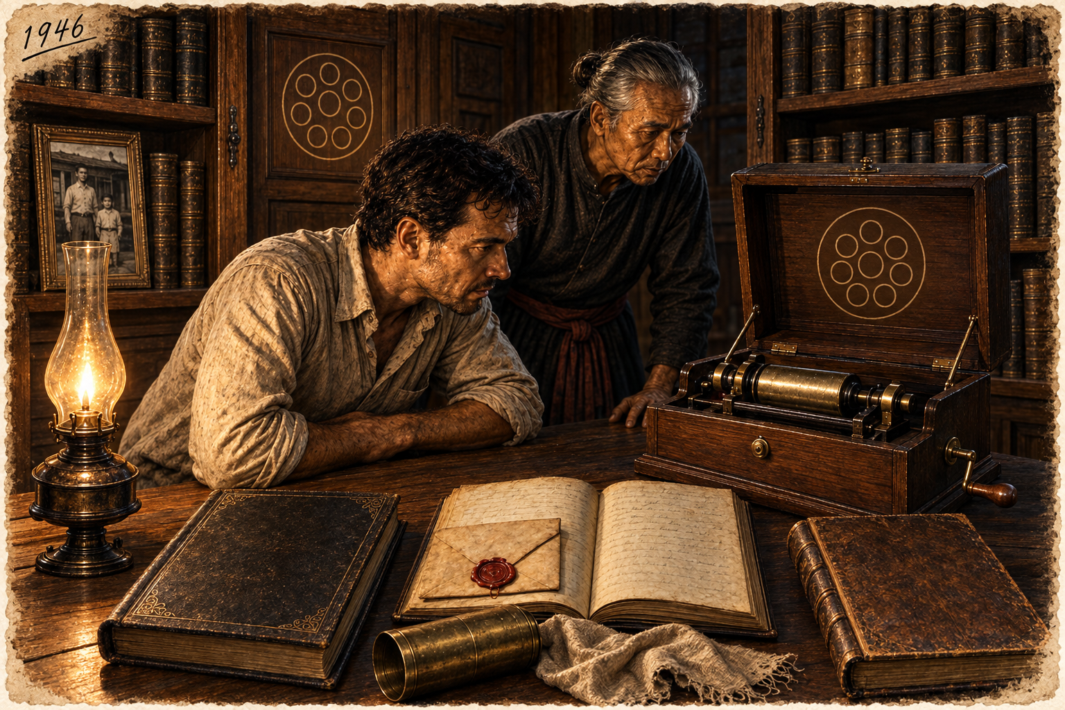 The Keeper’s Voice — A wax cylinder preserves a testimony meant for one listener.