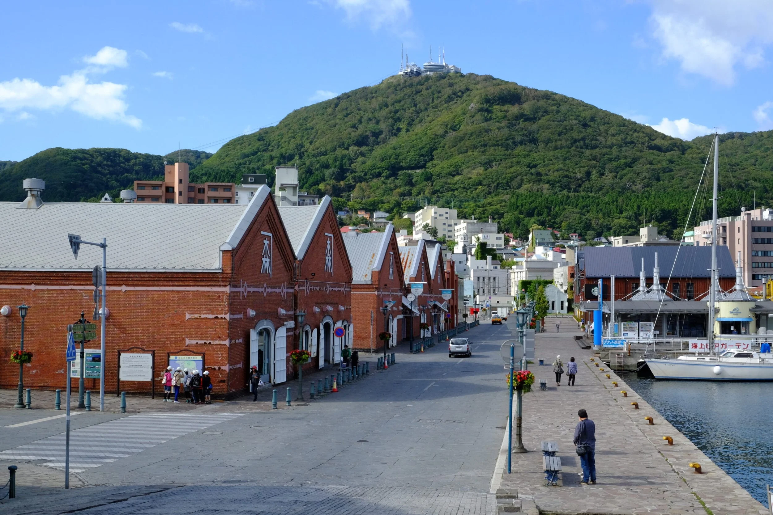 The Kanemori Red Brick Warehouses.