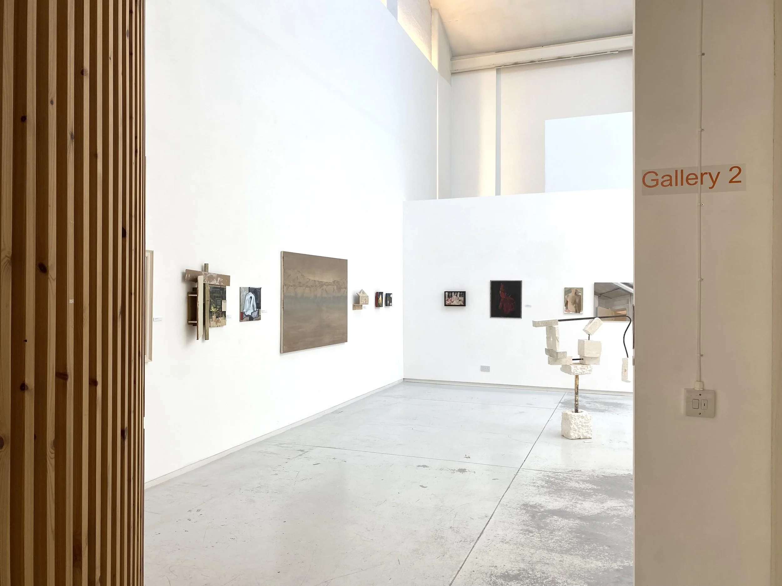 Installation shot of Factory Show at The Handbag Factory, June 2025