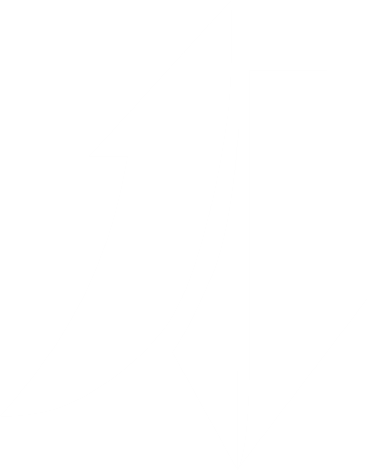 A black and white logo with an upward-pointing arrow, a downward-pointing arrow, and a central vertical line.