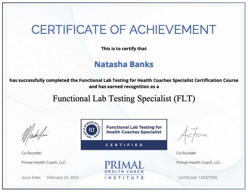 Functional Lab Testing for Health Coaches Qualification