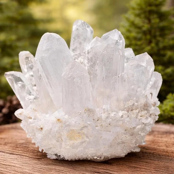 Clear quarts