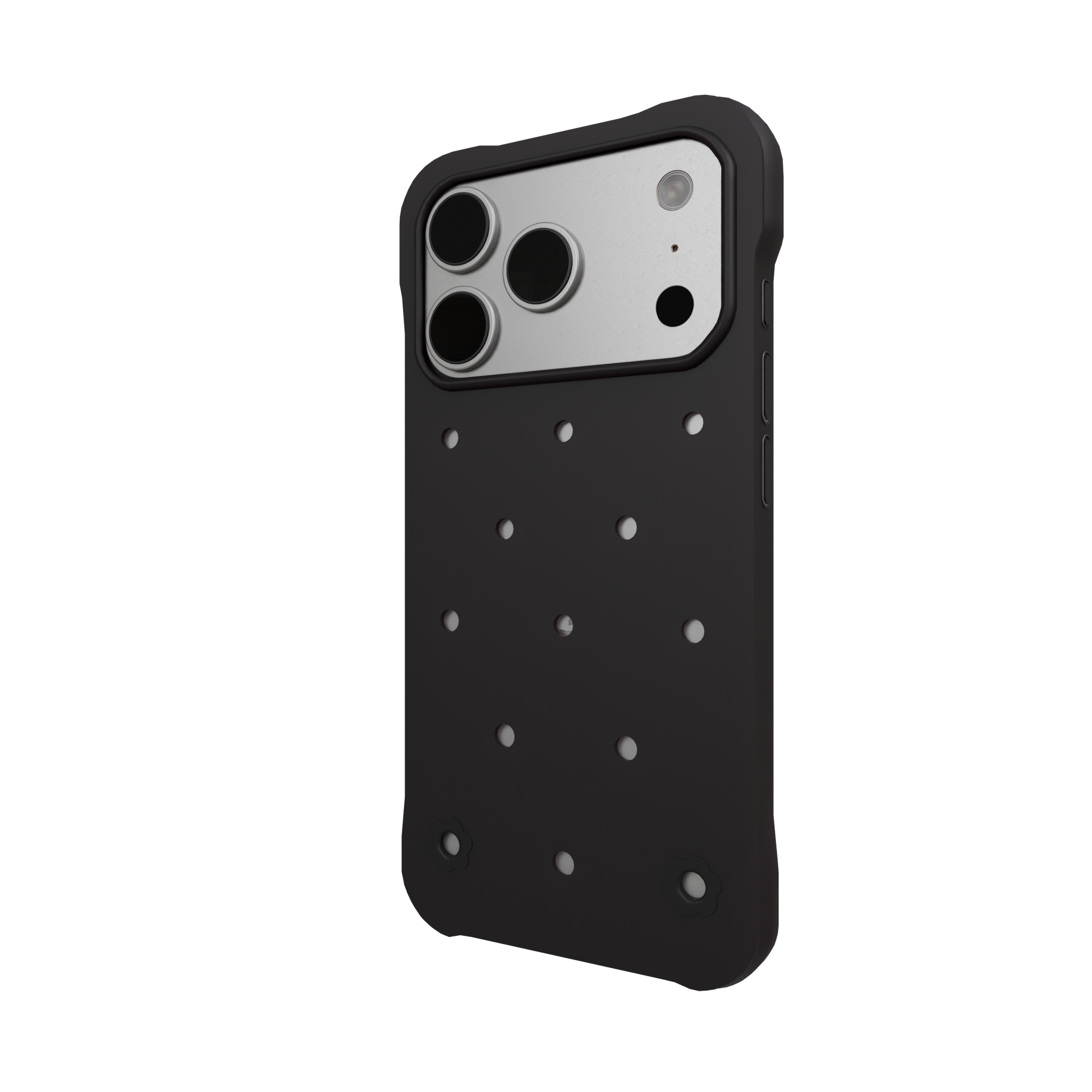 Gator Case (BLACK) - Left Angled Profile.png