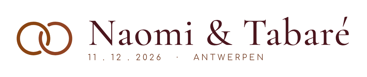 Naomi &amp; Tabaré trouwen in Antwerpen