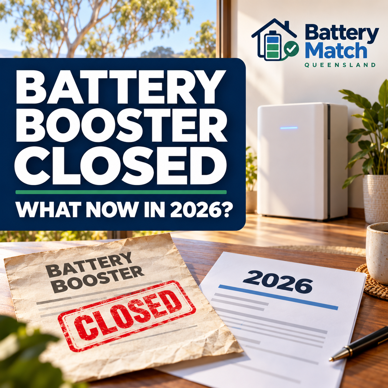 Queensland Battery Booster Is Closed. What Battery Discount Can You Get in 2026?