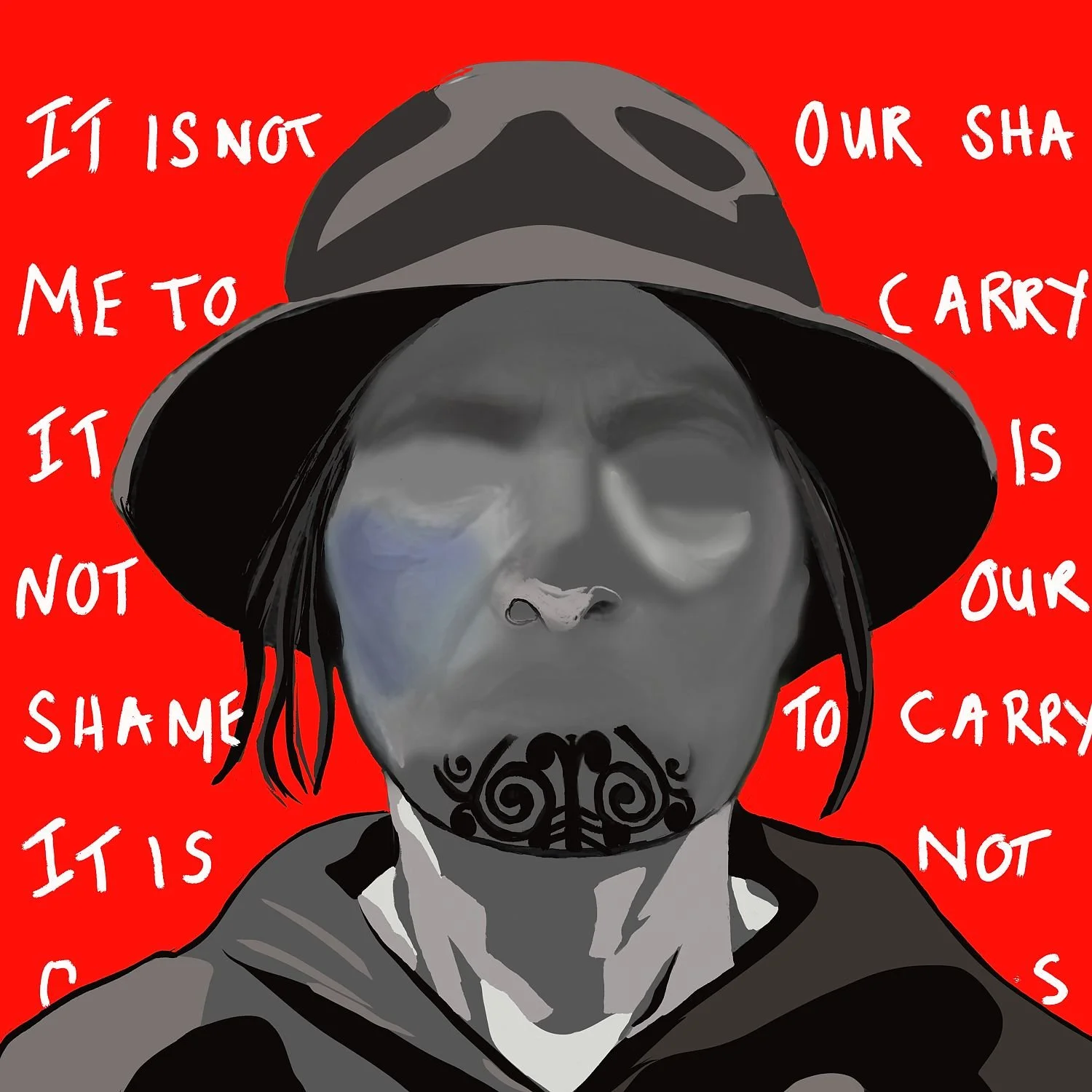 IT’S NOT OUR SHAME TO CARRY LIMITED EDITION OF 10