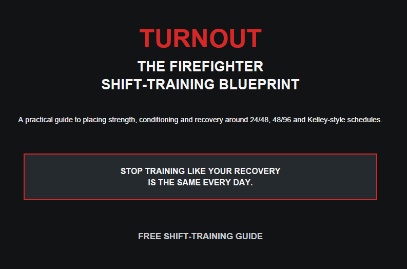 Turnout Training Blueprint