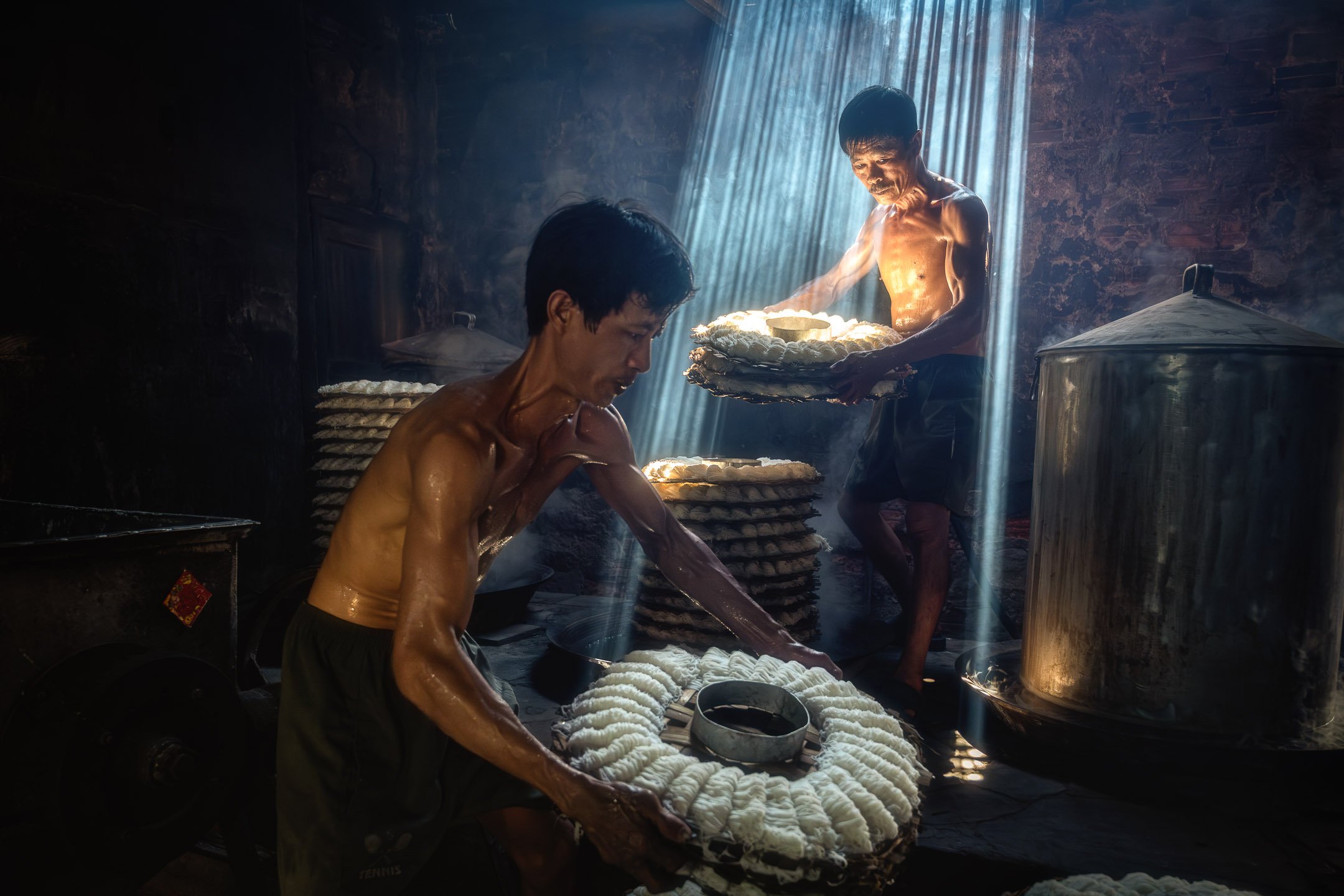 Noodle Workers, Vietnam