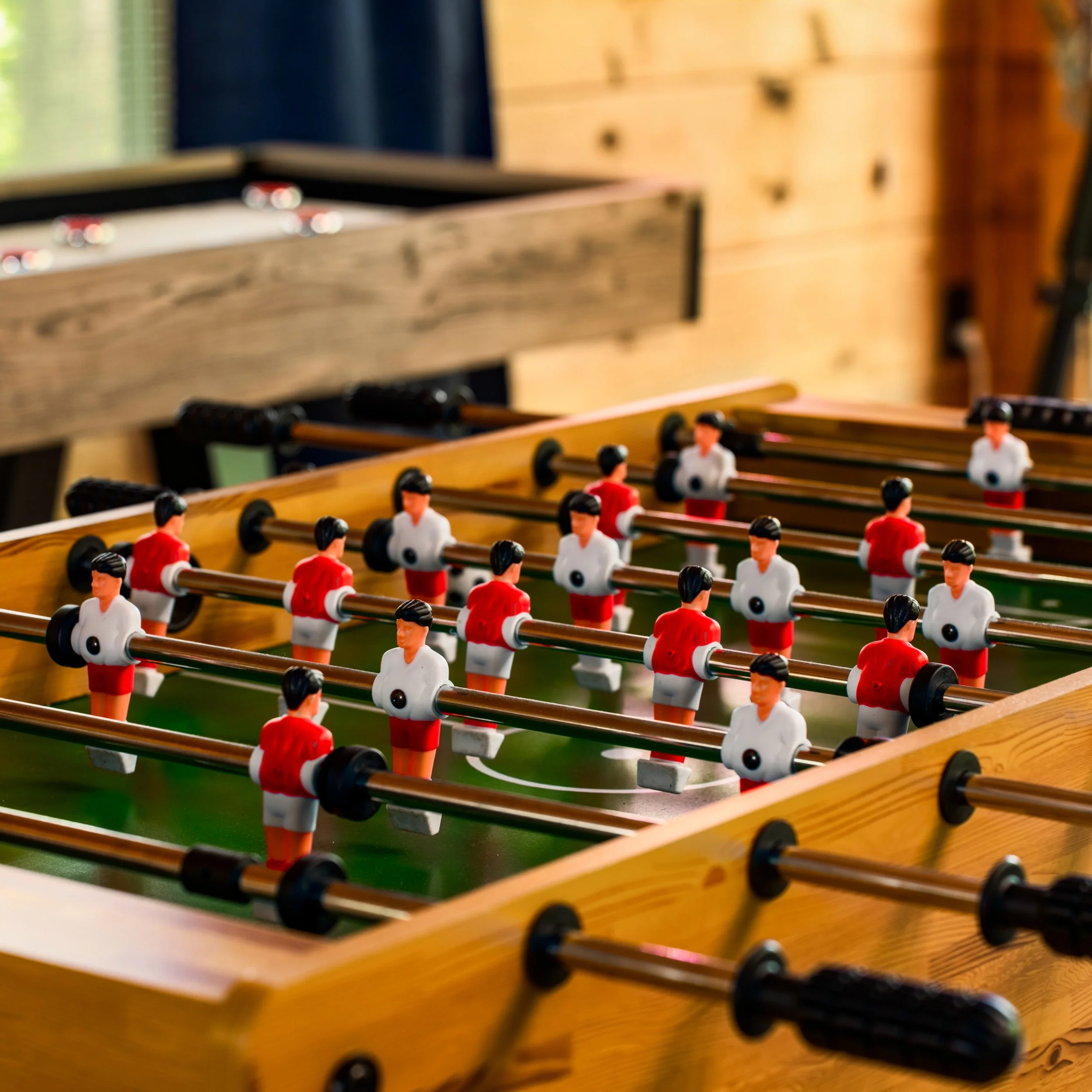 Game night anyone? Foosball, Shuffleboard and some game boards to fill the night with some friendly competition. Book direct &amp; challenge  your partner or family in a Blue Sage Hideaway Tournament.