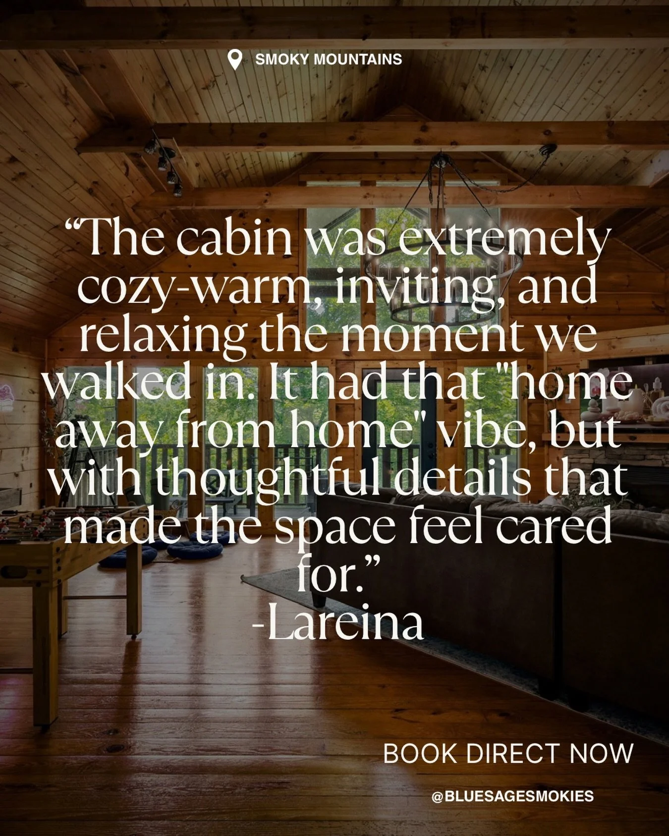 "Thoughtful details that made the space feel cared for." 🌿
That line means the world to us. We fussed over every blanket, book and coffee mug so it would feel like home the moment you walk in.
Thank you, Larcina, for staying with us and fo