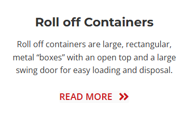 CIDS roll-off container and dumpster services