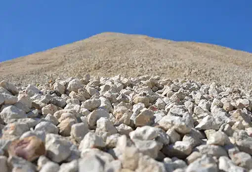 Recycled aggregate products including crusher run and graded stone