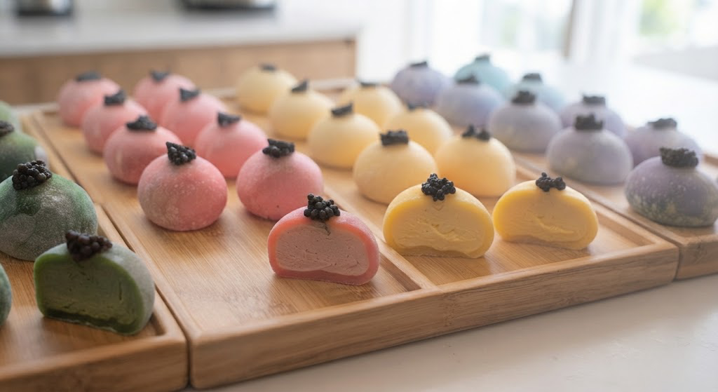 Reserve Haute custom ice cream activation featuring artisan flavors for an upscale private party.