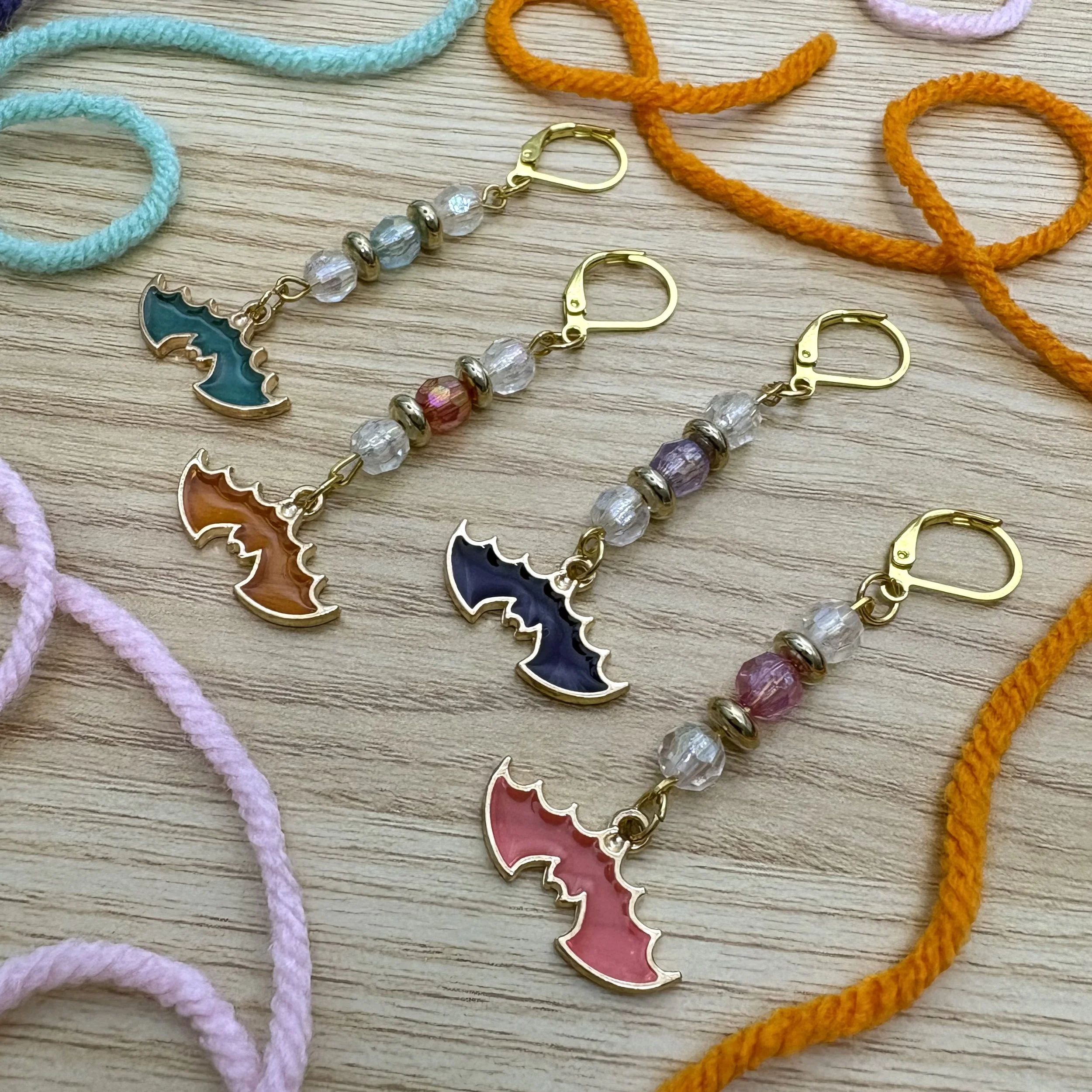 Bat Stitch Markers