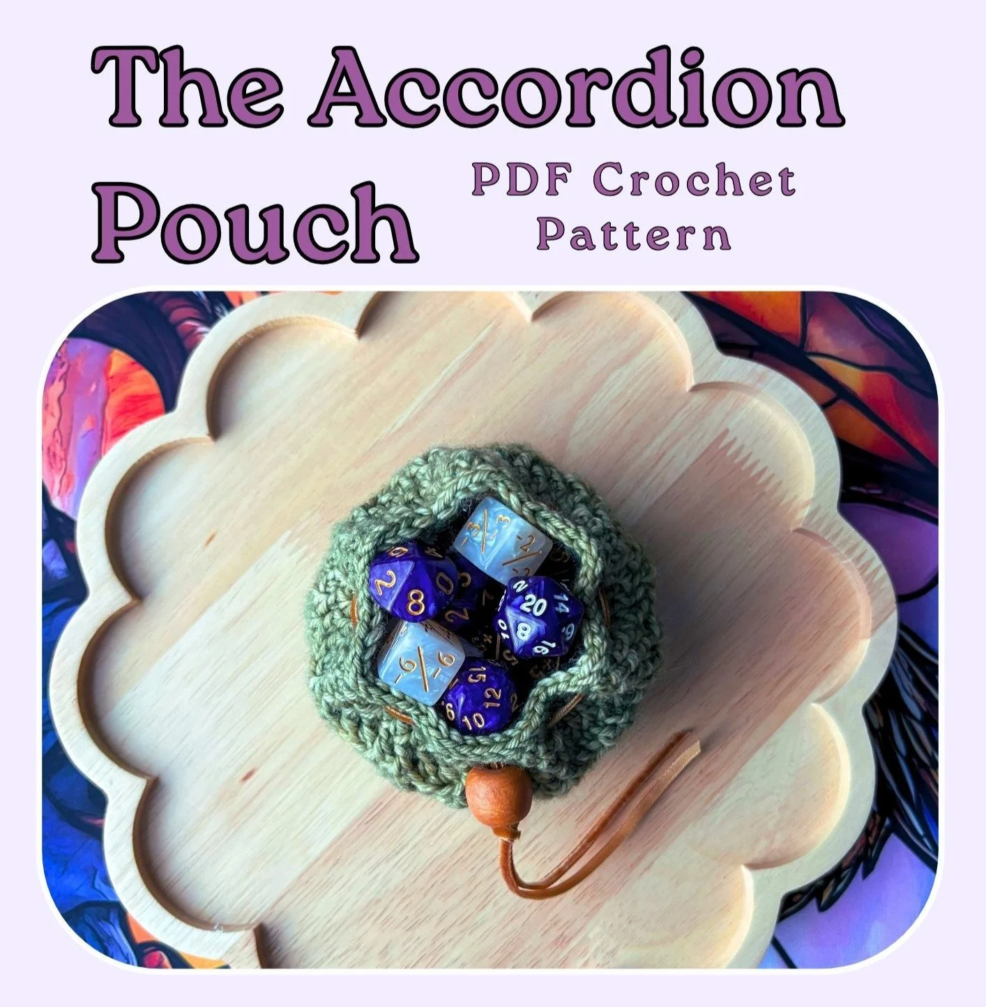 Crochet Accordion Pouch Pattern