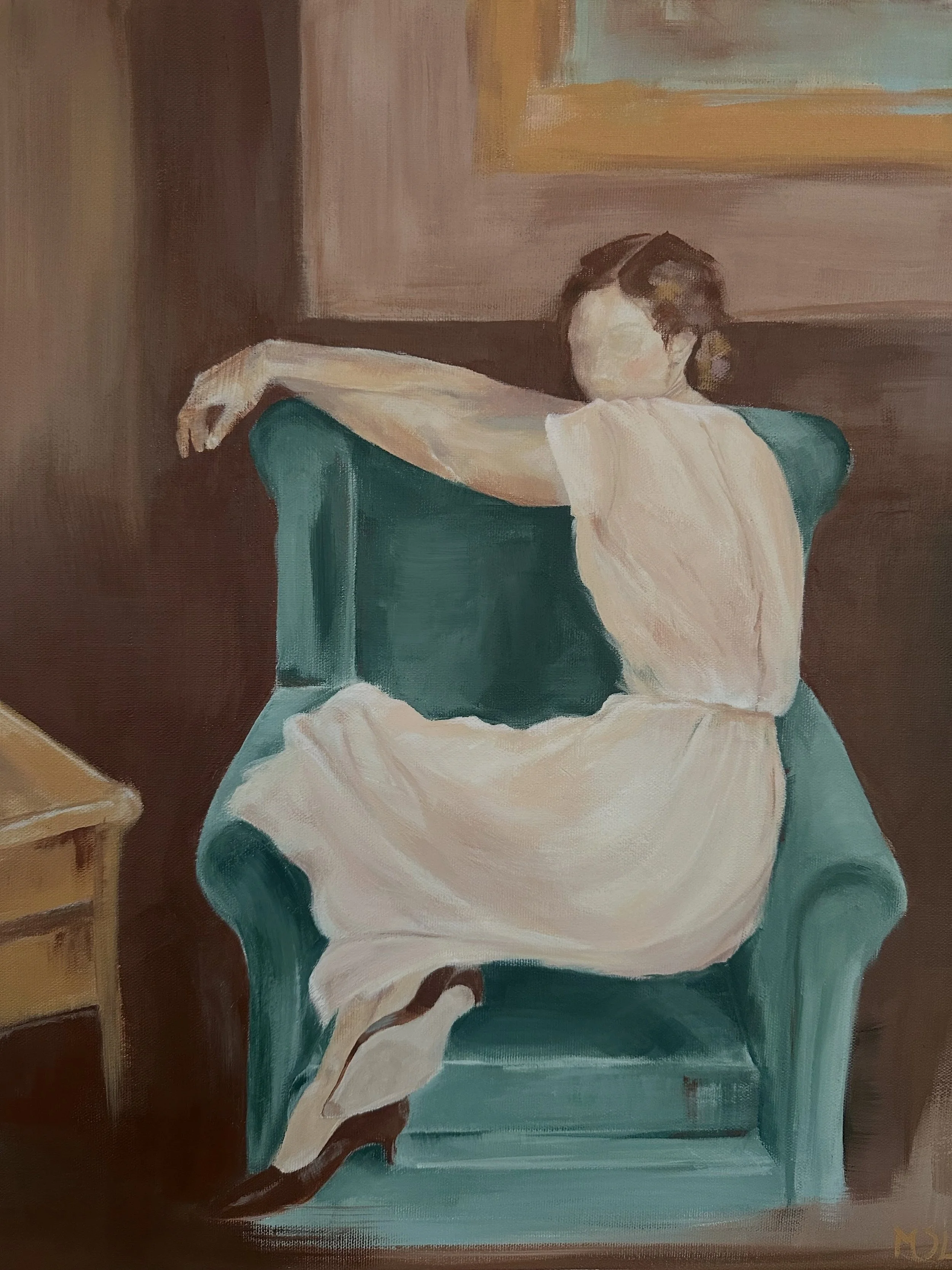 Moment in Time
Acrylic on canvas, 40 &times; 50 cm

One of my latest paintings, now available through Caycollective

Link in bio.

#figurativeart #figurativepainting #contemporaryart #swedishartist #womeninart