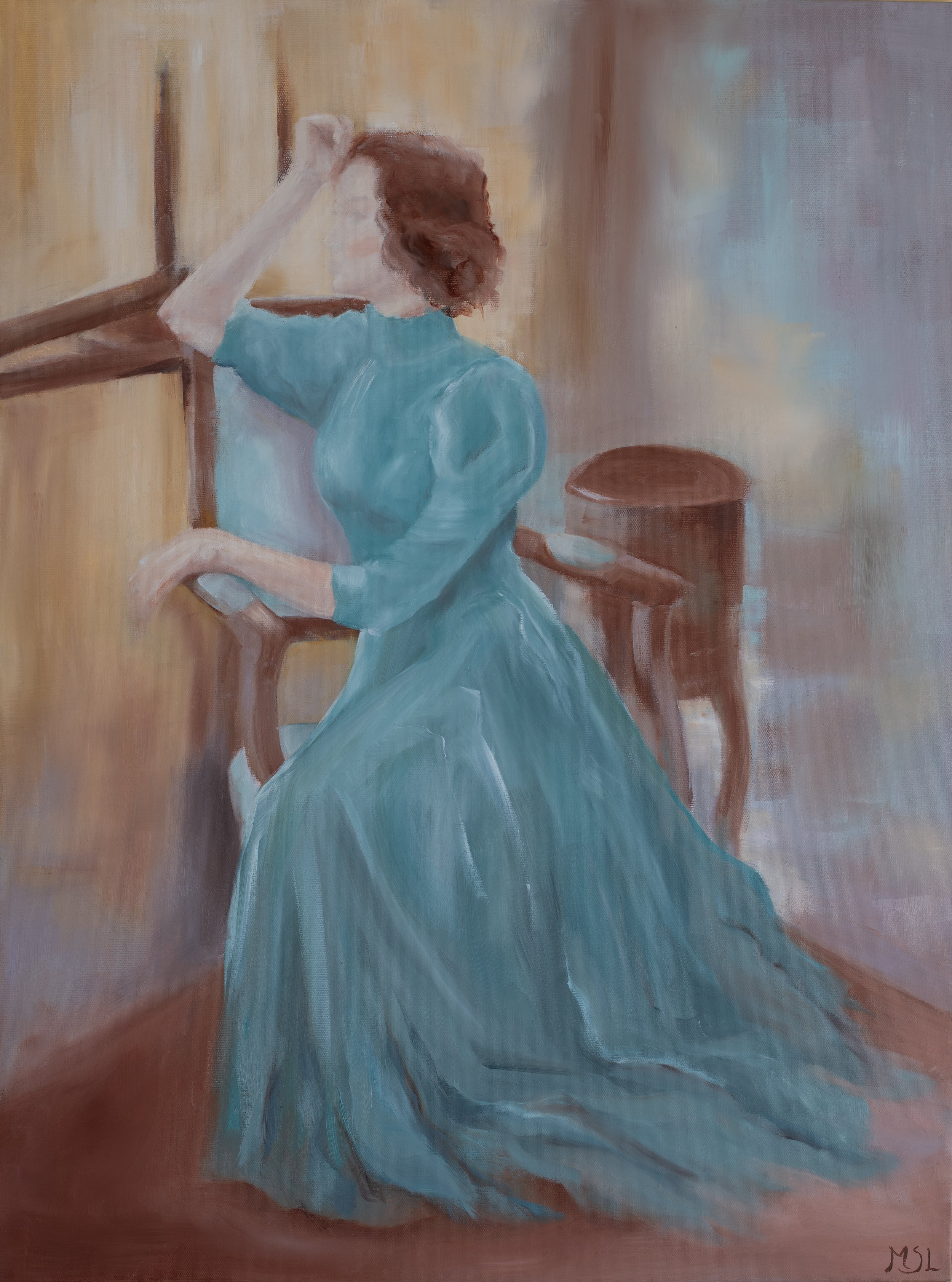 Moment of Stillness, 2026 |
Acrylic and oil on canvas |
60 x 80 cm |
Available 