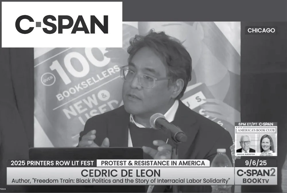 C-SPAN News coverage of Cedric de Leon