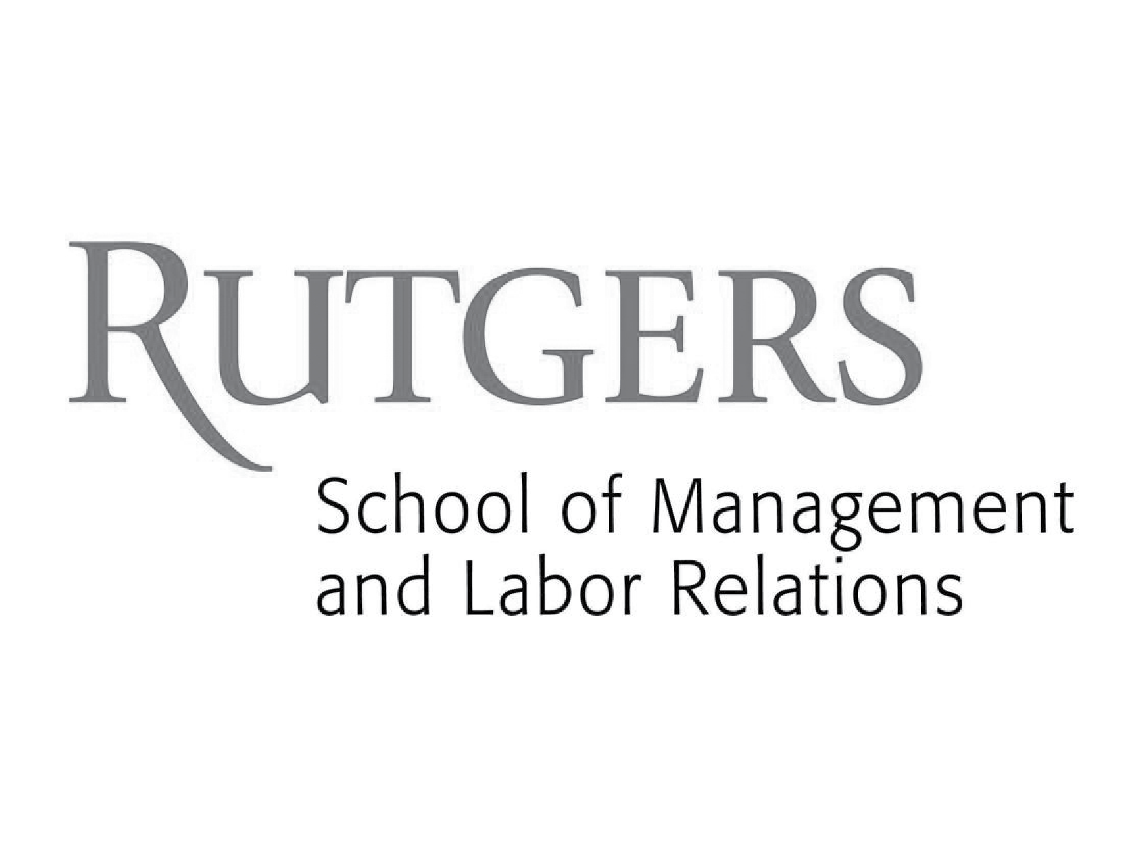 Rutgers School of Management and Labor Relations