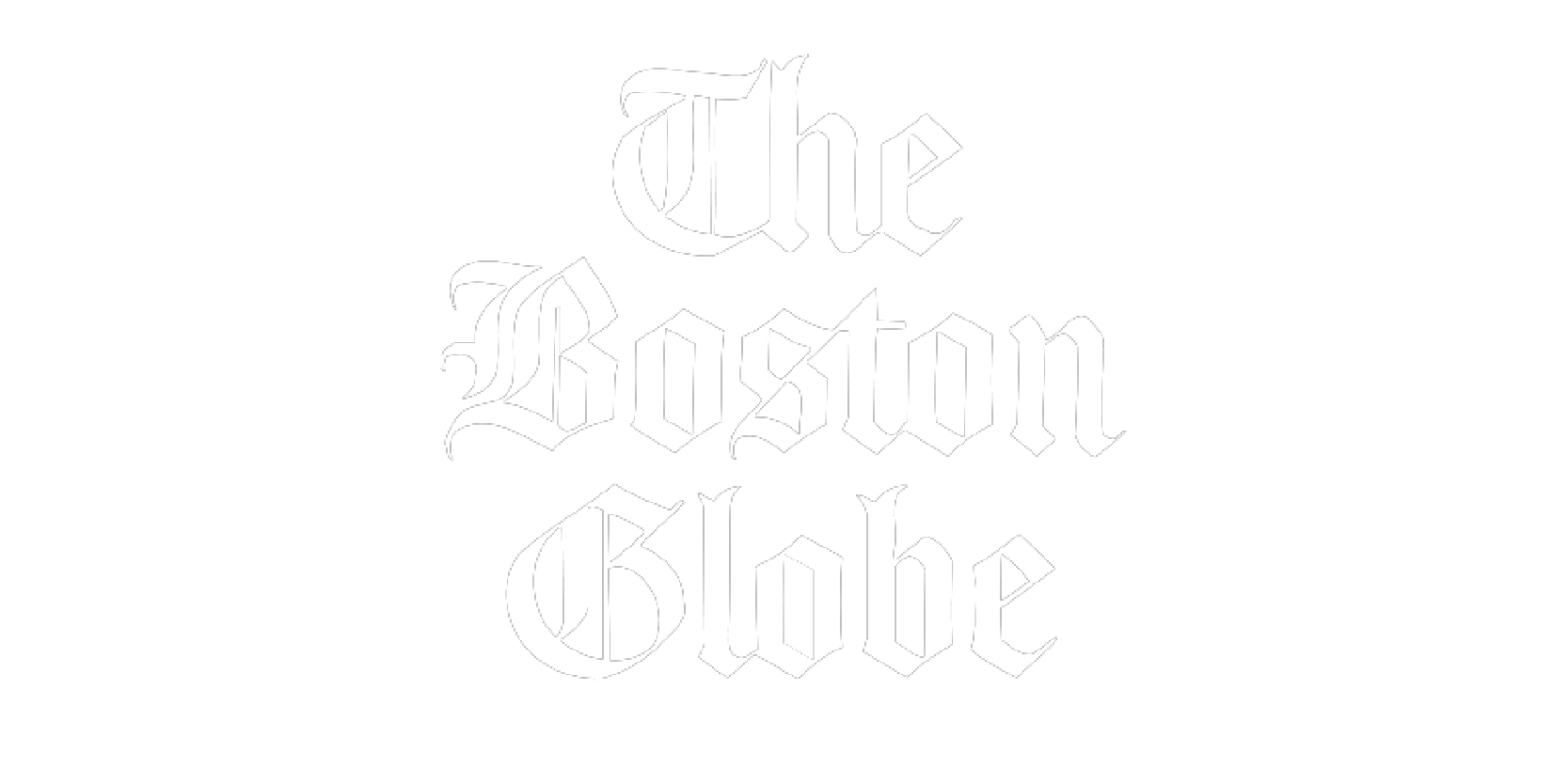 The Boston Globe logo showcasing their interview with Cedric de Leon