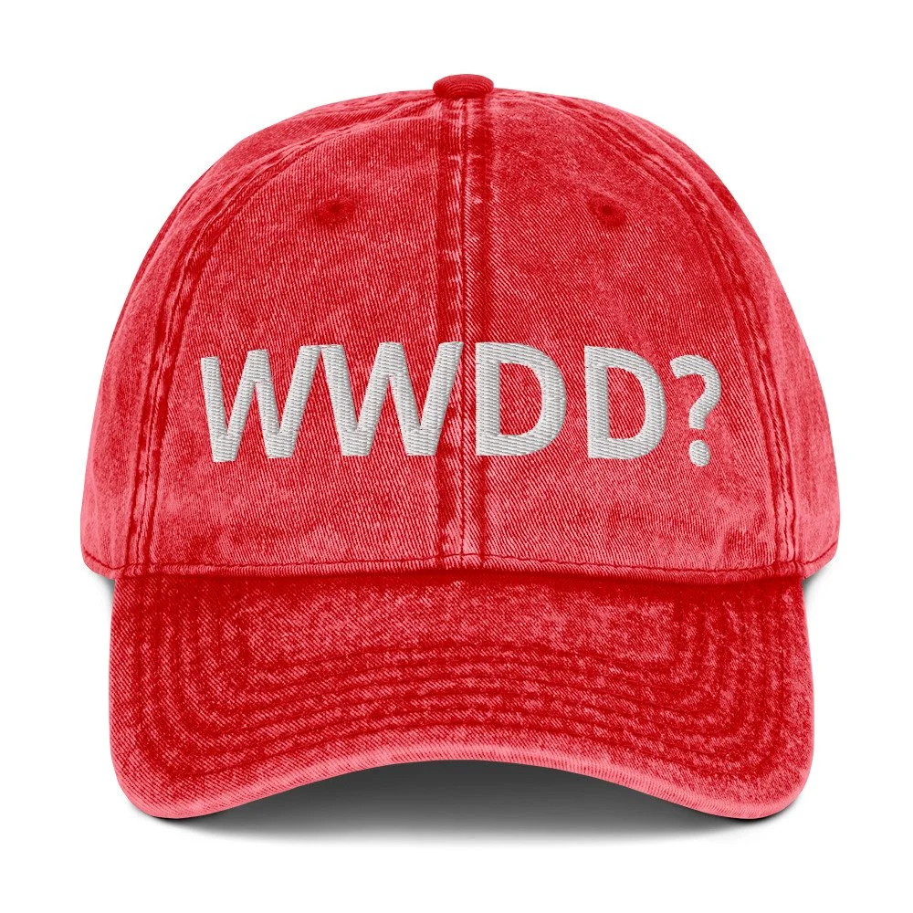WWDD? Vintage Cotton Twill Cap