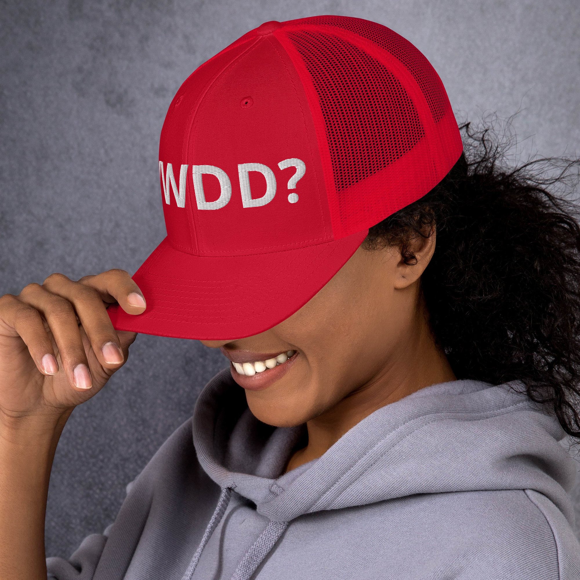WWDD? Trucker Cap
