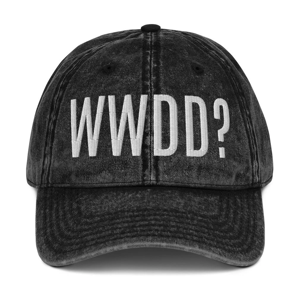 WWDD? Vintage Cotton Twill Cap