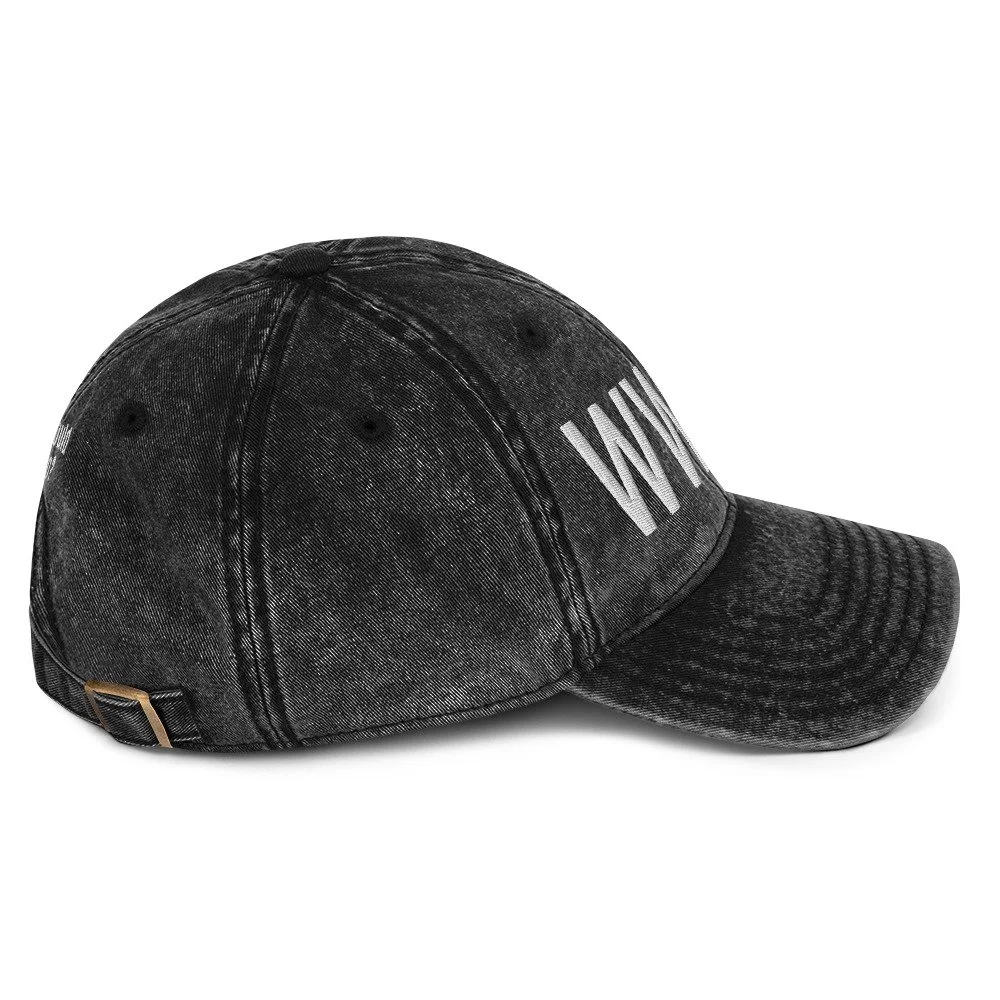 WWDD? Vintage Cotton Twill Cap