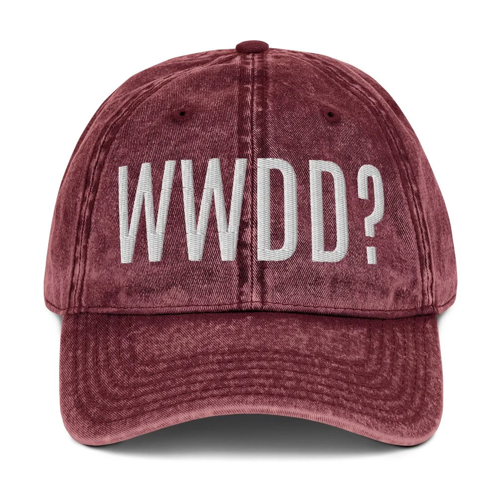 WWDD? Vintage Cotton Twill Cap