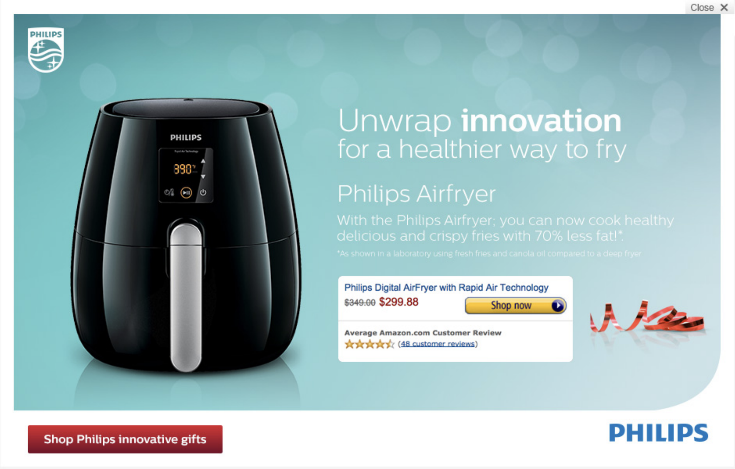 Philips Air Fryer Ad