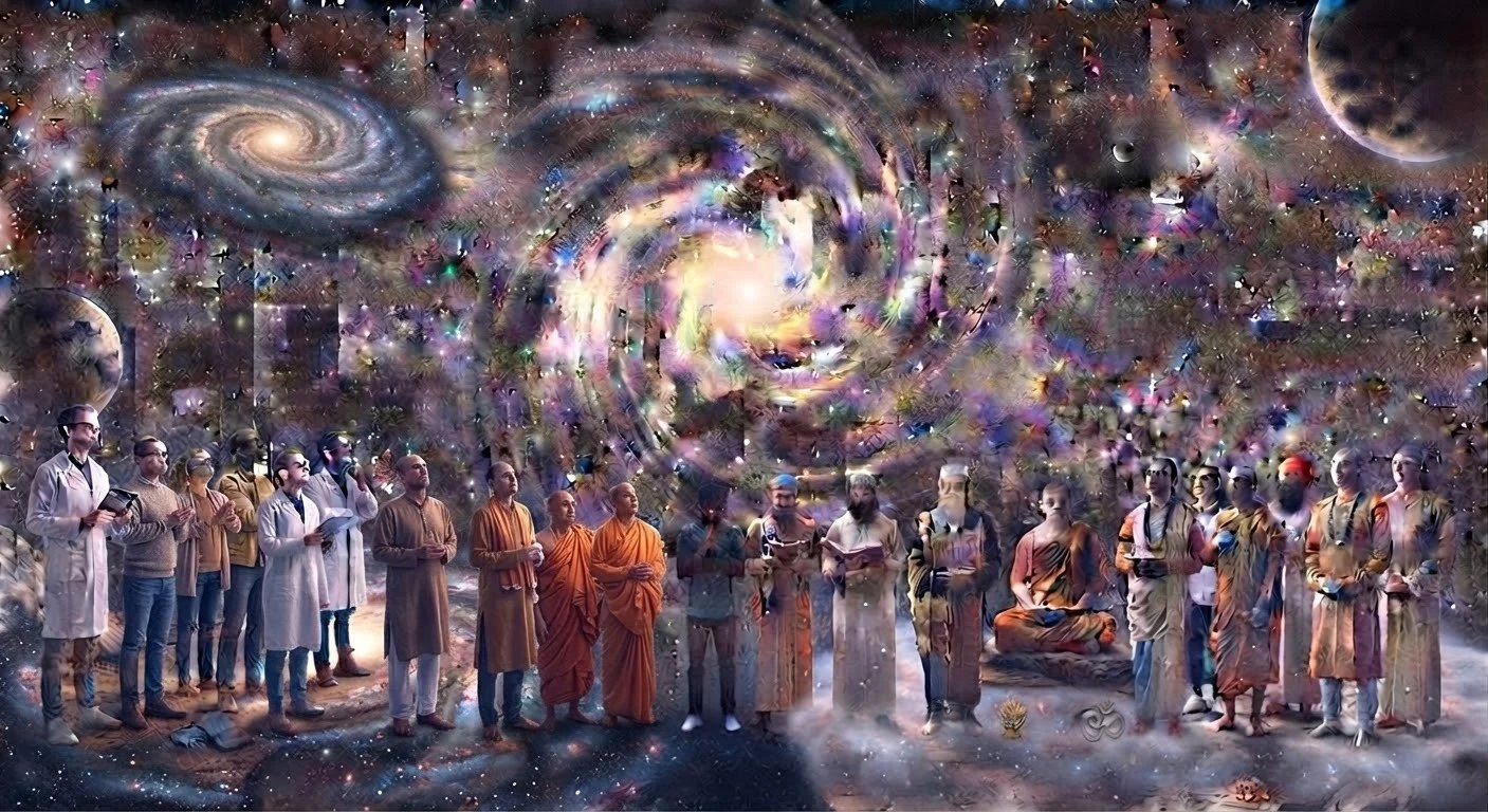 being with God, being God, not being anything, nothing