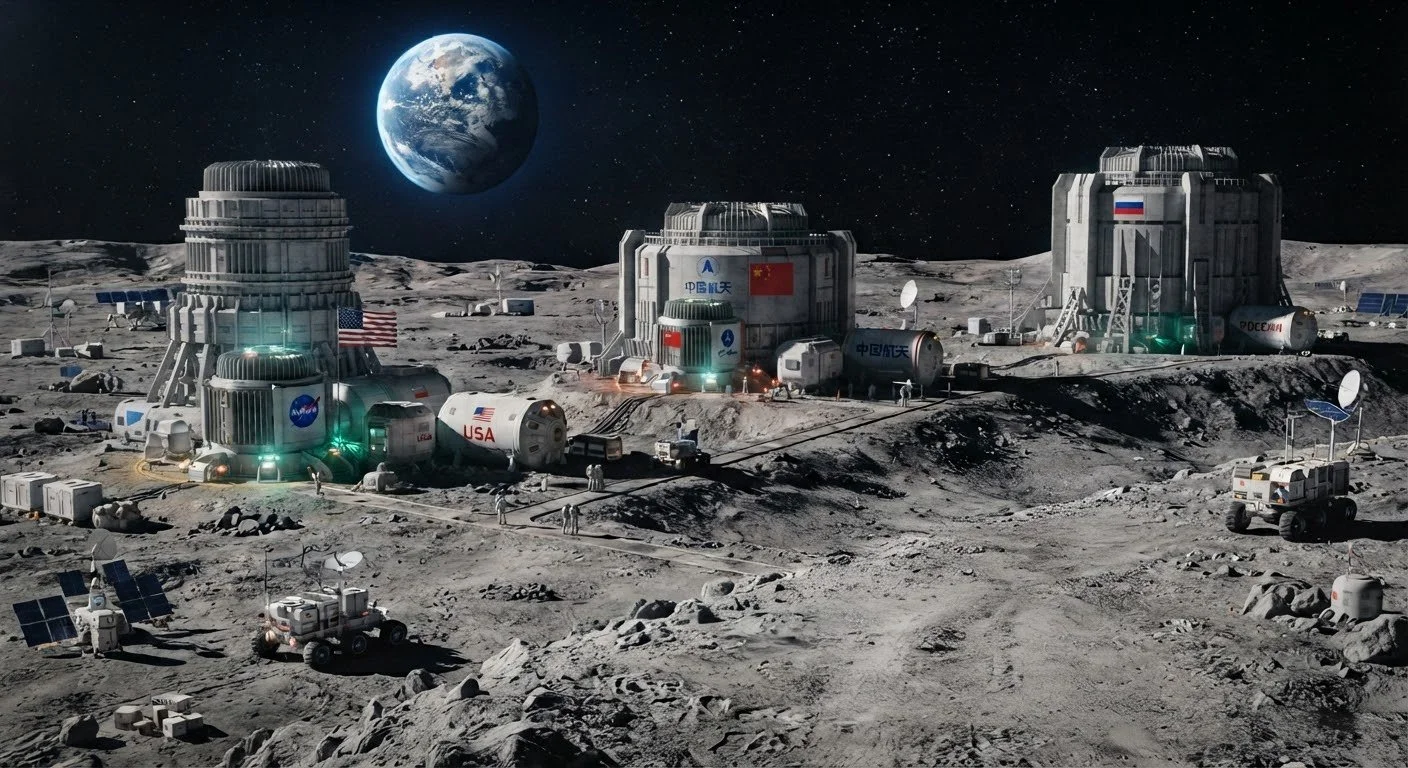 Lunar Nuclear Reactors
