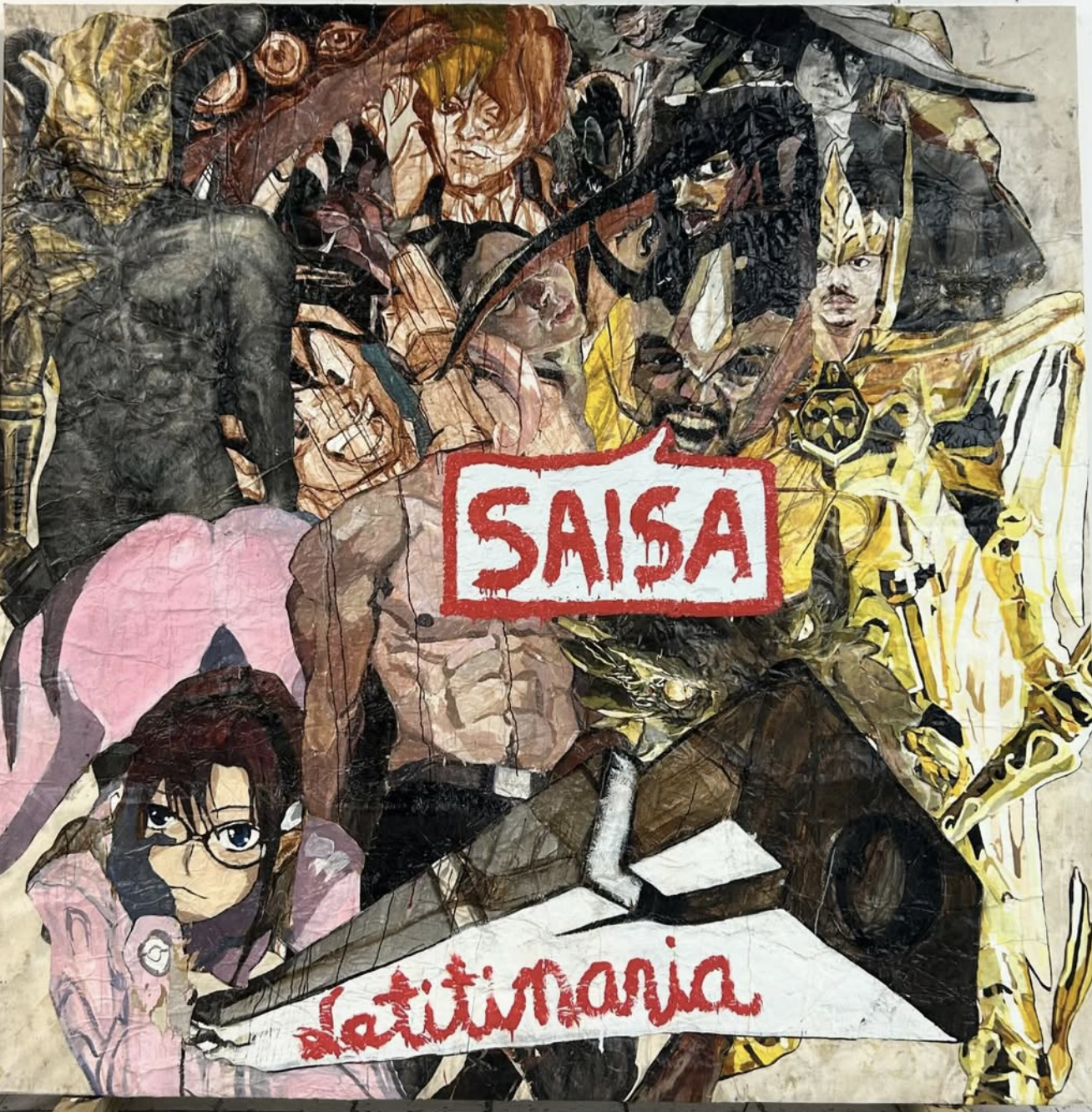 “Salsa” 8x8 pies, de la serie :”Viñetas criollas”
