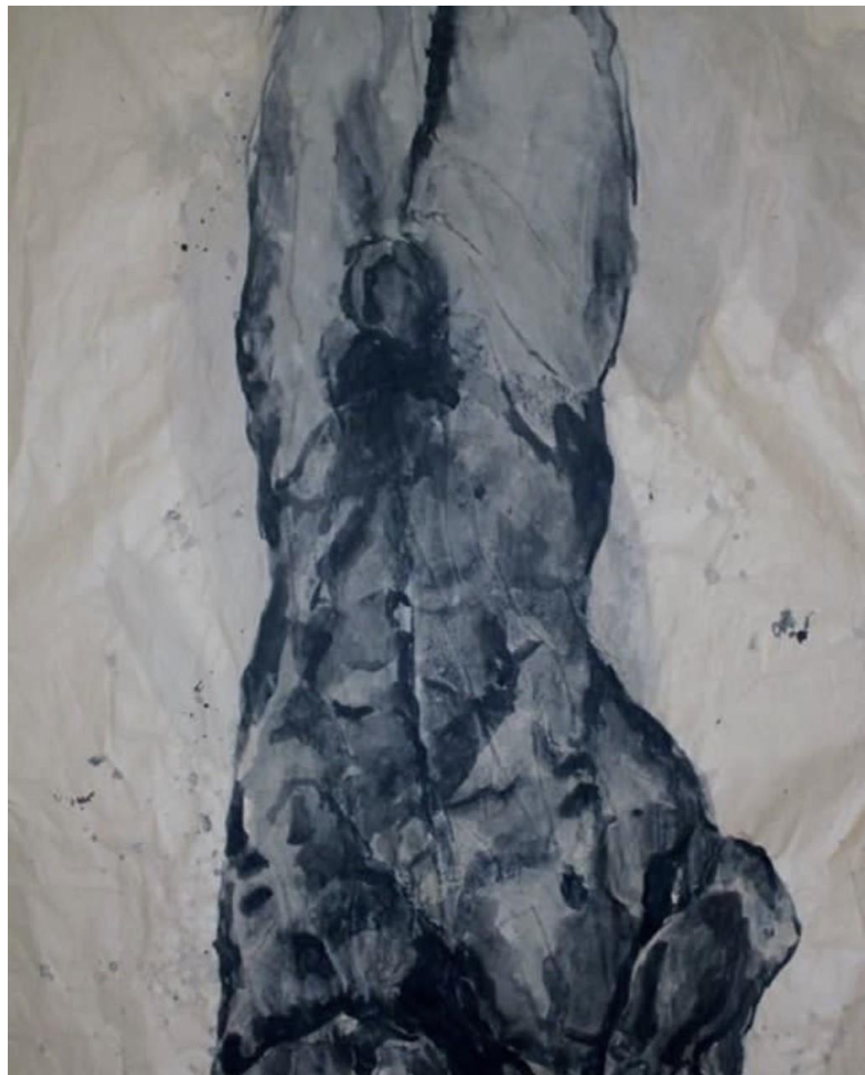 “Abajo II” 7x5 pies