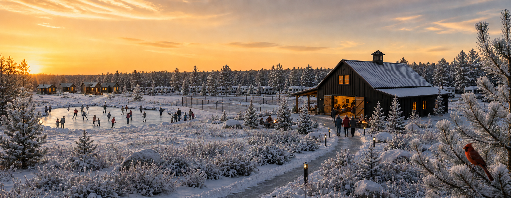 Four Seasons at Iron & Ash - Our long-term vision includes accommodations and experiences that allow guests to enjoy Iron & Ash beyond the traditional summer camping season