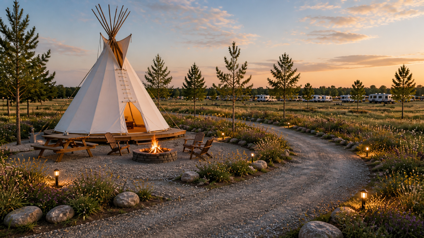 Glamping & Unique Stays - Teepees