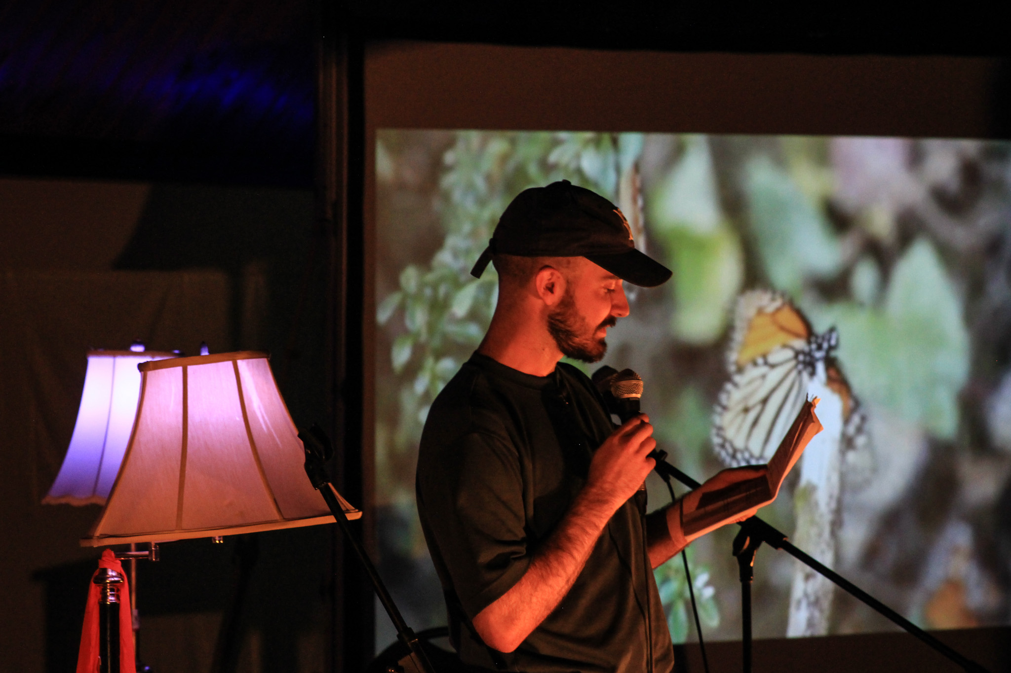 Dylan Freeman-Grist performs "Waterfall". Photo by Amber Ranson